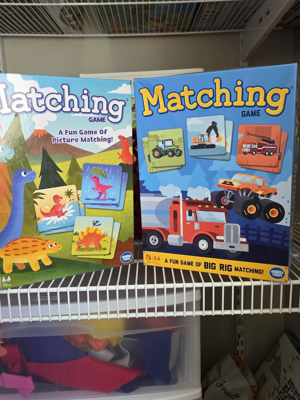Matching Game - Kids Picture Matching (Blue/Green)